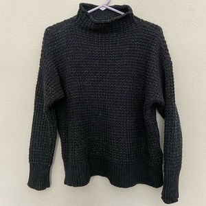 American Eagle Chenille mock neck sweater